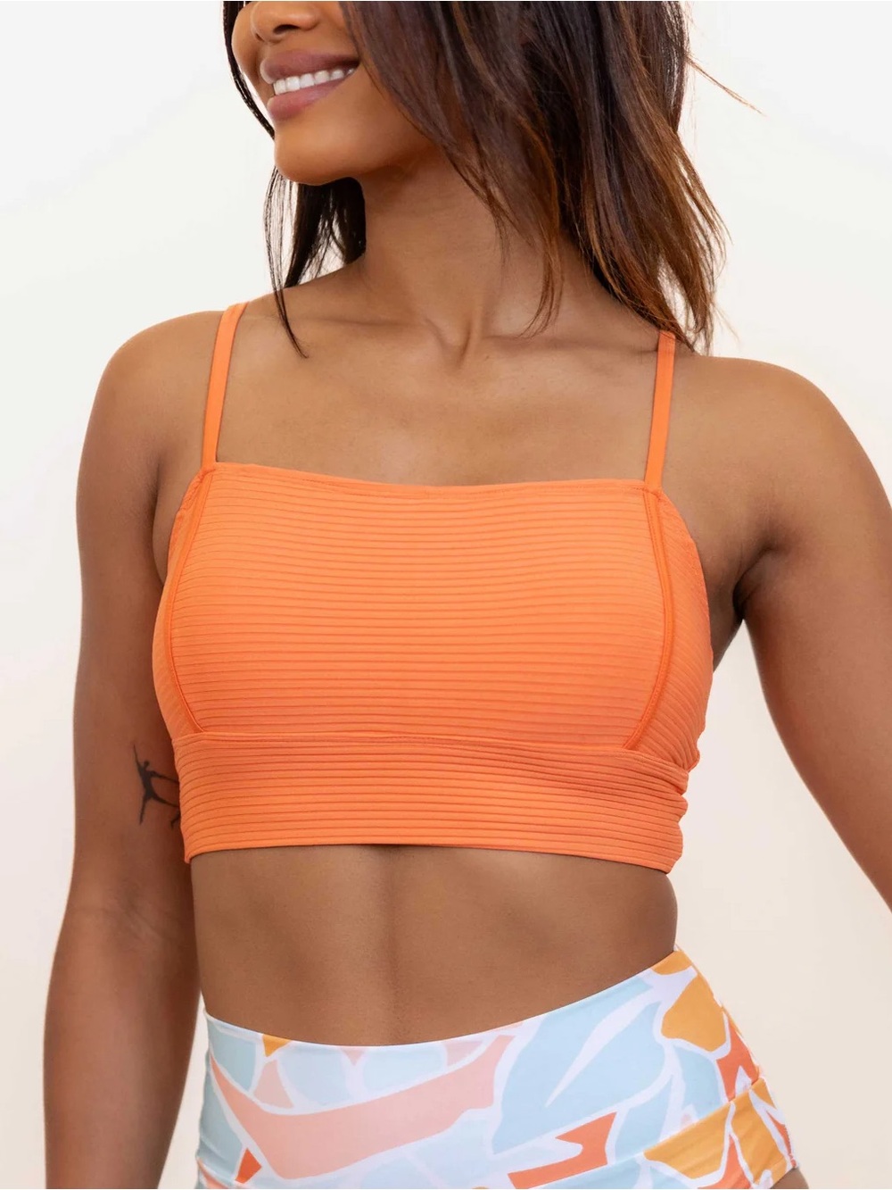 Nani Zena Flat Rib Surf Crop NWT Size Small